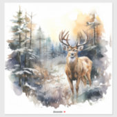 Deer Vinyl Sticker (Blatt)