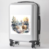 Deer Vinyl Sticker (Koffer)
