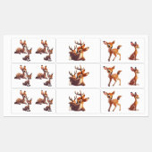Deer Vinyl Sticker (Blatt)