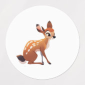 Deer Vinyl Sticker (Design 1)
