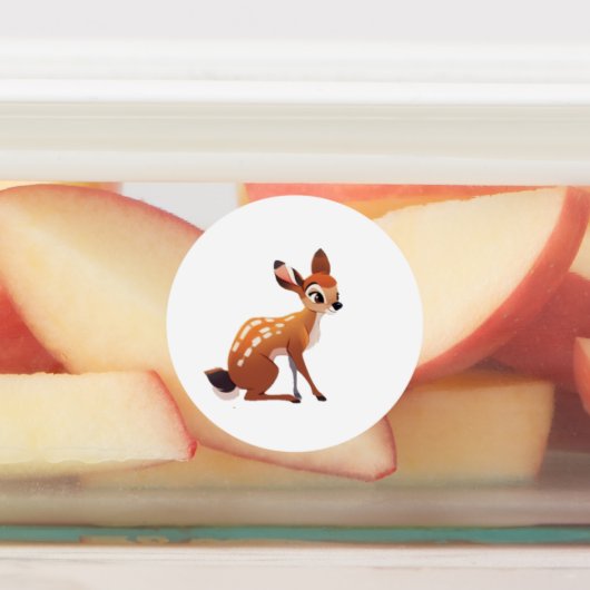 Deer Vinyl Sticker (Befestigt)