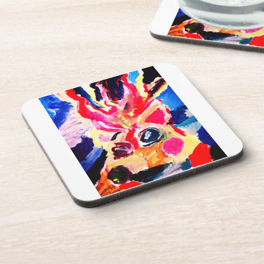 Deer winter joy getränkeuntersetzer (Linke Seite)