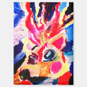 Deer winter joy magnet (Vorderseite)