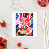 Deer winter joy serviette (Beispiel)