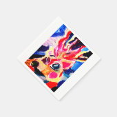 Deer winter joy serviette (Ecke)