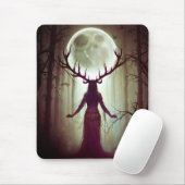 Deer Woman Mousepad (Mit Mouse)