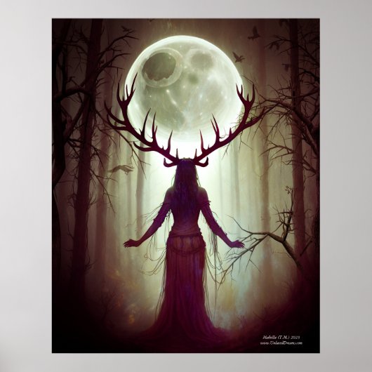 Deer Woman Poster (Vorne)