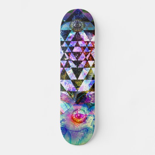 Deer Yantra Skateboard (Vorderseite)