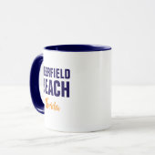 Deerfield Beach Florida Kaffeetasse (Vorderseite Links)