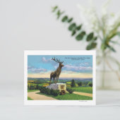 Deerfield River Valley on Mohawk Trail Postkarte (Stehend Vorderseite)