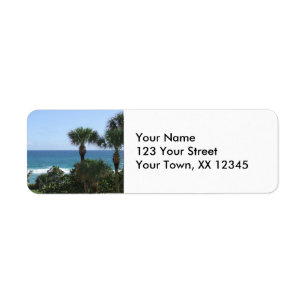 Deerfield Strand, Florida-Palme-Rücksendeadresse