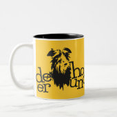 Deerhound-Becher Zweifarbige Tasse (Links)