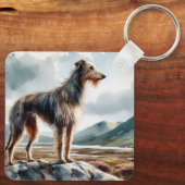 Deerhound Schlüsselanhänger (Rückseite)