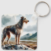 Deerhound Schlüsselanhänger (Rückseite)