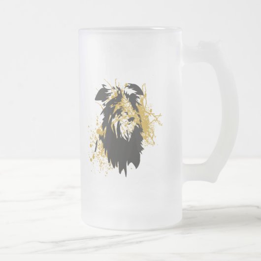Deerhound Urban Mattglas Bierglas (Rechts)
