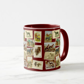 Deerhound Vintage Tasse
