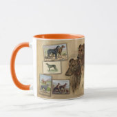 Deerhound Vintage Tasse (Links)