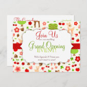 Deerie Forest Grand Opening Postkarte (Vorne/Hinten)