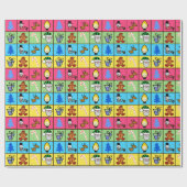 Deers and Things, Wrapping Paper NEW 2021 Geschenkpapier (Flach)