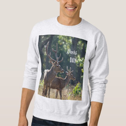 Deers Day Long Sleeves Top (Vorderseite)