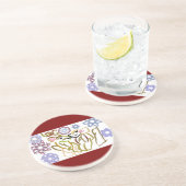 Deer's winter lover  getränkeuntersetzer (Seite)