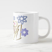 Deer's winter lover  Jumbo-Tasse (Rechts)