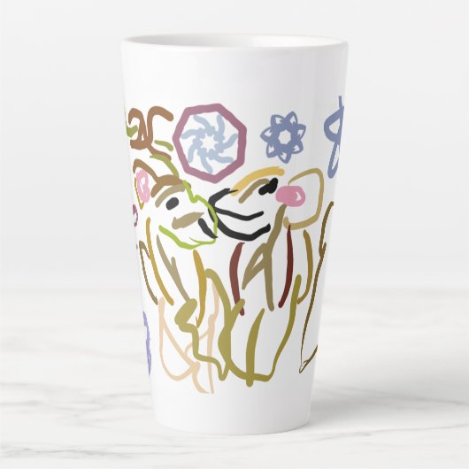 Deer's winter lover  milchtasse (Vorderseite)