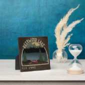 Deerwood Lake Canoy Inspirivity Plaque Fotoplatte (InSitu)