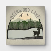 Deerwood Lake Dee Inspirivity Plaque Fotoplatte (Vorderseite)