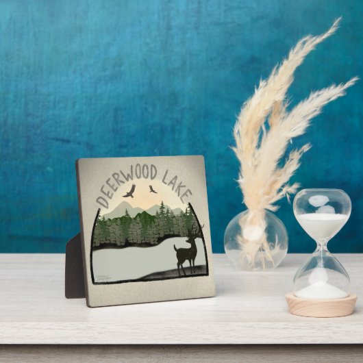 Deerwood Lake Dee Inspirivity Plaque Fotoplatte (InSitu)