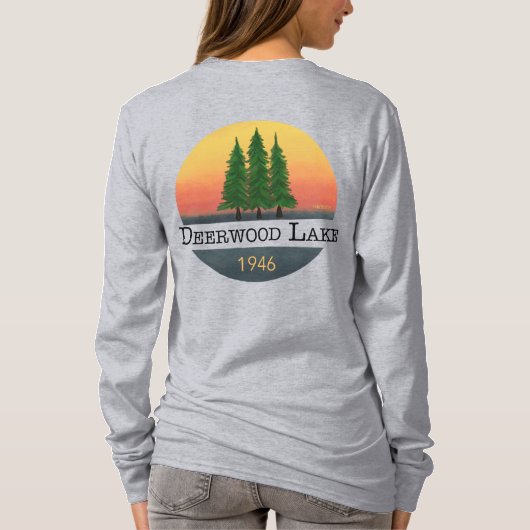 "Deerwood Lake" Inspirivity Shirt (Rückseite)