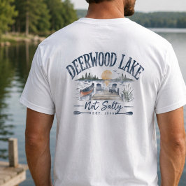 Deerwood Lake „Nicht Salzig“ Vintage-See-Leben T-Shirt