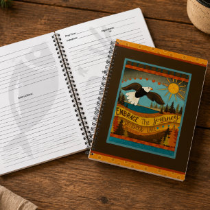 Deerwood Lake Whimsica Eagle Rezeptbuch Notizblock