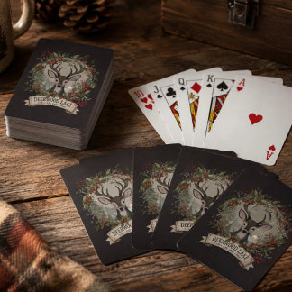 Deerwood Lake Woodlawn Hirsch Spielkarten