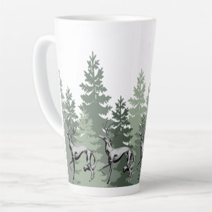 DeerZoi Wald Tall Latte Tasse