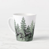 DeerZoi-Wald-Tasse Milchtasse (Linke Ecke)