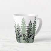 DeerZoi-Wald-Tasse Milchtasse (Rechte Ecke)