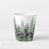 DeerZoi-Wald-Tasse Milchtasse (Vorderseite)