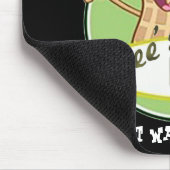 Dee's Nuts Mouse Pad (schwarz) Mousepad (Ecke)