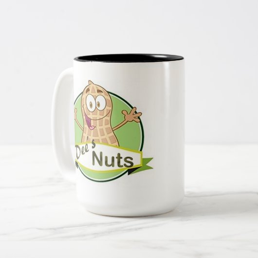 Dee's Nuts Tasse (Vorderseite Links)