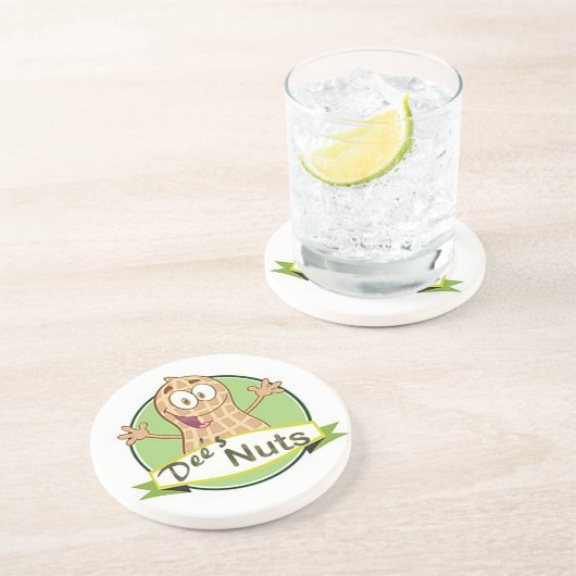 Dee's Nuts Untersetzer (Seite)