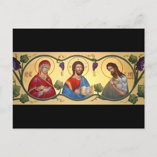 Deesis Prayer Card Postkarte (Vorderseite)