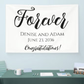 Deewig Hochzeitungs-Dekorationsbanner Banner (Messe)