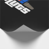 Deez Nuts Electrician Geschenk Geschenkpapier (Ecke)