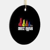 Deez Nuts Electrician Gift Keramik Ornament (Rechts)