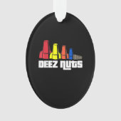 Deez Nuts Electrician Gift Ornament (Vorderseite)
