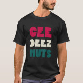 Deez Nuts Funny Meme Lover Christmas Pajama T-Shirt (Vorderseite)