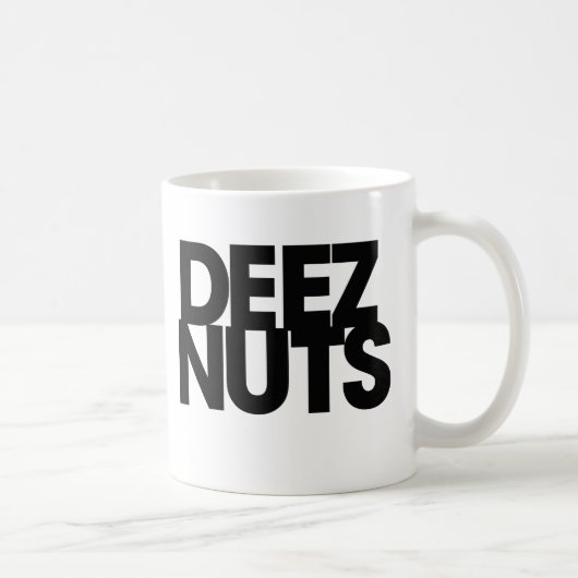 Deez Nuts Kaffeetasse (Rechts)