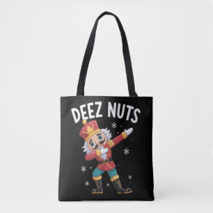 Deez Nuts Nussknacker Nuss Lustiges Weihnachten  Tasche