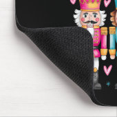 Deez Nuts Nutcracker Frohe Weihnachten Matching Pa Mousepad (Ecke)